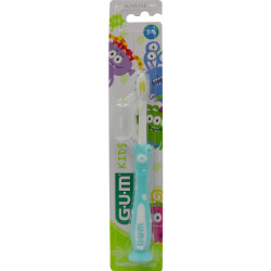 Зубна щітка дитяча GUM (Гам) Kids Monster (Кідс Монстер) для дітей від 3 до 6 років 1 шт