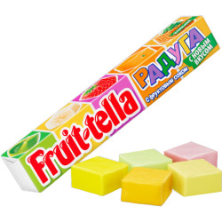 Цукерки жувальні FRUIT-TELLA (Фрутелла) Веселка 41 г