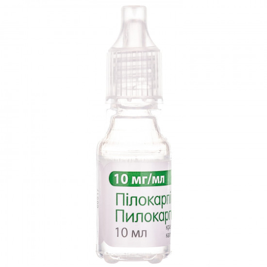 Pilocarpine cap. eye. 10mg/ml fl. 10 ml Pilocarpine cap. eye. 10mg/ml fl. 10 ml