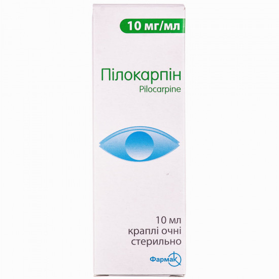 Pilocarpine cap. eye. 10mg/ml fl. 10 ml Pilocarpine cap. eye. 10mg/ml fl. 10 ml
