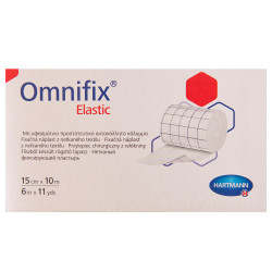 Plaster the fixing Omnifix Elastic (Omnifix the Elastic) the size of 15 cm, elastic on not woven basis, x 10 m 1 pieces