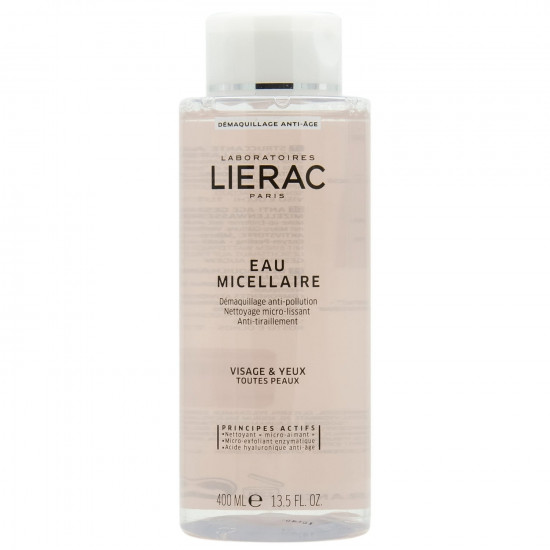 Water micellar for the person and a contour of eyes of LIERAC (Liyerak) cleaning 400 ml Water micellar for the person and a contour of eyes of LIERAC (Liyerak) cleaning 400 ml