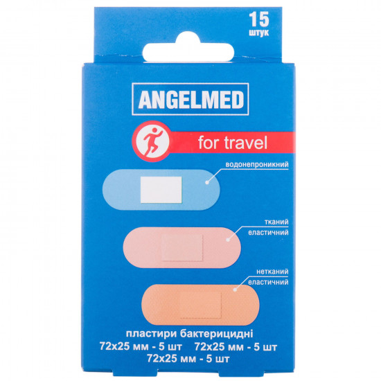 Plaster medical Family Plast (Femeli Plast) Angelmed set Tourist different sizes of 15 pieces Plaster medical Family Plast (Femeli Plast) Angelmed set Tourist different sizes of 15 pieces