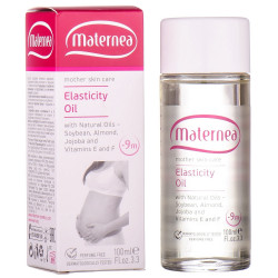 Oil for a body of MATERNEA for increase in elasticity of skin during pregnancy of 100 ml of NEW