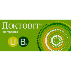Doktovit tablets for for improvement of work of digestive organs 3 blisters on 10 pieces