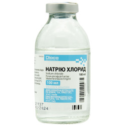 Натрію хлорид (фіз. розчин) р-р д/інф. 0,9% бут. 100мл