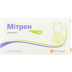 Mitren of the tab. of 2 mg No. 28