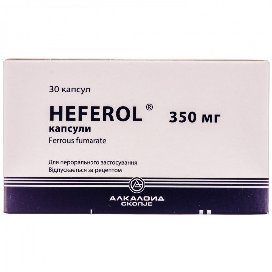 Heferol kaps. 350 mg No. 30 Heferol kaps. 350 mg No. 30