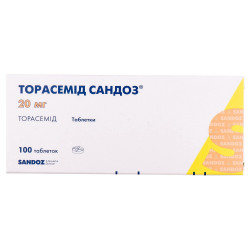 Torasemid Sandoz of the tab. of 20 mg No. 100