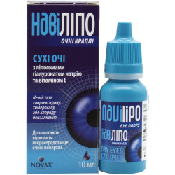 Lippo's Nav dry eyes of a drop eye microenvironments, eye for restoration, bottle of 10 ml