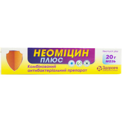 Neomycinum Plus ointment of a tube of 20 g