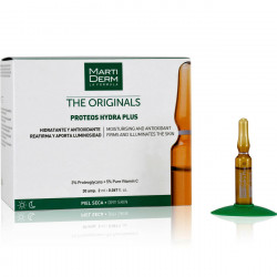 Face treatment, necks, zones of a decollete MARTIDERM of Proteos Gidra Plus moistening antioxidant for dry skin in ampoules on 2 ml 30 pieces