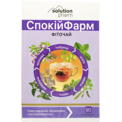 Tranquility Pharmaceutical phytotea filter pack ice. 1.5 g No. 20 Solution Pharm