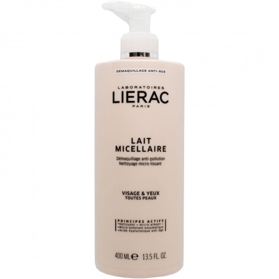 Молочко LIERAC (Лієрак) очищаюче міцелярне 400 мл Молочко LIERAC (Лієрак) очищаюче міцелярне 400 мл