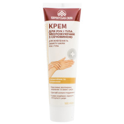 Hand cream and bodies the CARPATHIAN FORCE with urea moisturizing 100 ml