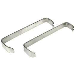 The hook lamellar pair on Farabeuf length is 12 cm the article 26.3160 SURGIWELOMED