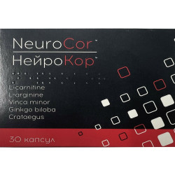 Neurokor of the capsule of complex action packing of 30 pieces