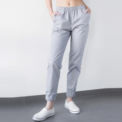 Dzhoggera (trousers) medical color gray women's size 54