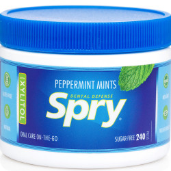 Драже SPRY (Спрай) натуральне з м'ятою перцевою та ксилітом упаковка 240 шт
