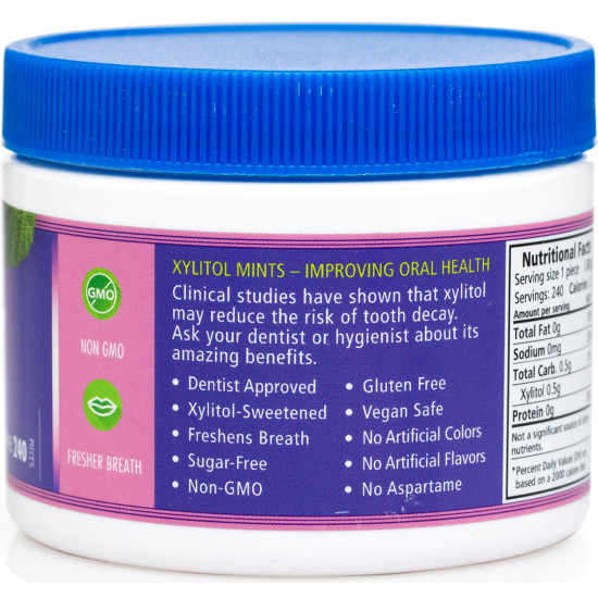 Dragee of SPRY (Spray) natural berry explosion with xylitol packing of 240 pieces Dragee of SPRY (Spray) natural berry explosion with xylitol packing of 240 pieces
