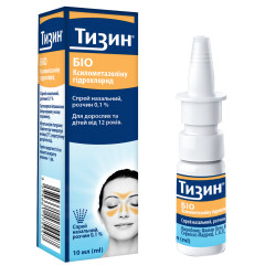 Tizin Biot nazat spray. solution of 0.1% fl. 10 ml No. 1