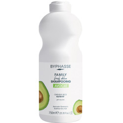 The Family Fresh Delice BYPHASSE dry hair shampoo (Bifaz) with avocado of 750 ml