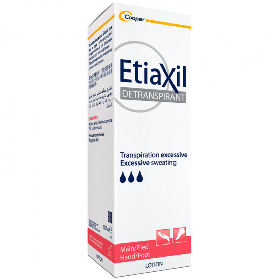 Дезодорант-антиперспирант ETIAXIL (Этиаксил) для рук и ног 100 мл Дезодорант-антиперспирант ETIAXIL (Этиаксил) для рук и ног 100 мл