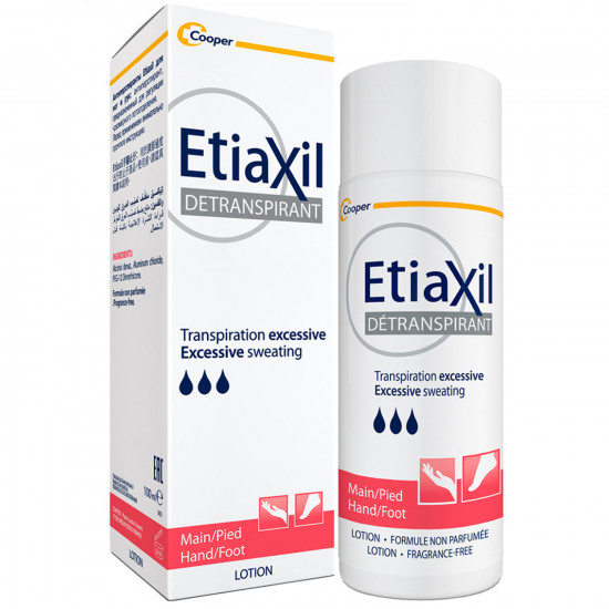 Дезодорант-антиперспирант ETIAXIL (Этиаксил) для рук и ног 100 мл Дезодорант-антиперспирант ETIAXIL (Этиаксил) для рук и ног 100 мл
