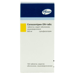 Salazopyrinum EN табс of the tab. of p/o of 500 mg No. 100