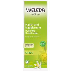 Hand and nail cream of WELEDA of Citrus nutritious 50 ml