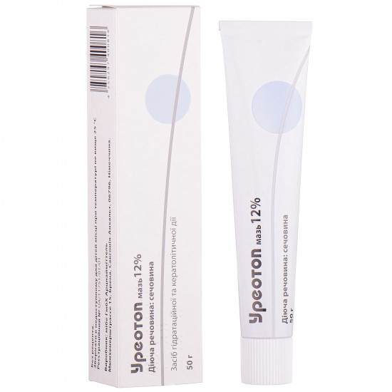 Ureotop ointment of 12% of a tube of 50 g Ureotop ointment of 12% of a tube of 50 g