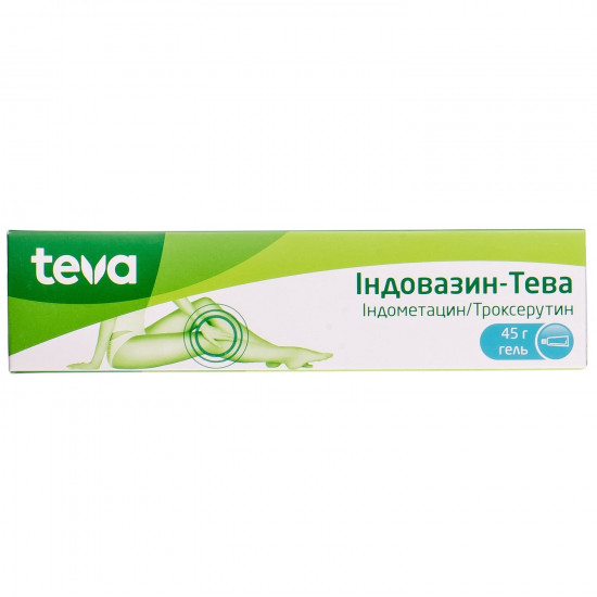 Indovazin-Tev gel of a tube of 45 g Indovazin-Tev gel of a tube of 45 g