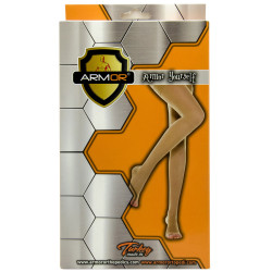 Tights medical compression COMPRESS ARMOR (the Compress Armor) the article of ARS03 a class ІІ with an open toe, color beige, size 2