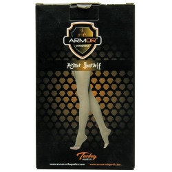Tights medical compression COMPRESS ARMOR (the Compress Armor) the article of ARS03 a class ІІ with an open toe, color beige, size 4