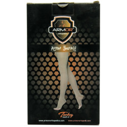 Tights medical compression COMPRESS ARMOR (the Compress Armor) the article of ARS03A a class ІІ with the closed sock, color beige, size 5