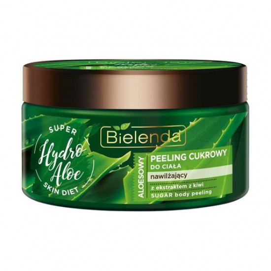 Cахарный скраб для тела Bielenda Super skin diet Hydro Aloe увлажняющий, Алоэ, 350 мл
Cахарный скраб для тела Bielenda Super skin diet Hydro Aloe увлажняющий, Алоэ, 350 мл