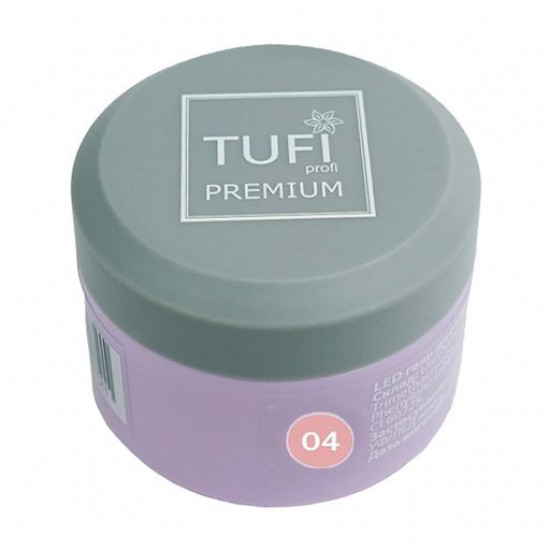 LED-гель для нарощування нігтів Tufi Profi Premium Gel 04 Cherry, 5 г LED-гель для нарощування нігтів Tufi Profi Premium Gel 04 Cherry, 5 г