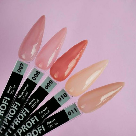 LED-гель для нарощування нігтів Tufi Profi Premium Gel 10 Apricot, 5 г LED-гель для нарощування нігтів Tufi Profi Premium Gel 10 Apricot, 5 г