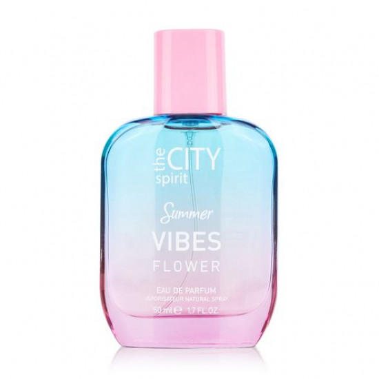 The City Spirit Summer Vibes Flower the Perfumed water of female, 50 ml The City Spirit Summer Vibes Flower the Perfumed water of female, 50 ml