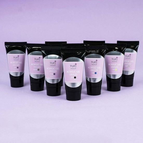 Acrylic-gel for nails of Tufi Profi Premium Acrylic Gel UV/LED, 11 Parfaits, 15 g Acrylic-gel for nails of Tufi Profi Premium Acrylic Gel UV/LED, 11 Parfaits, 15 g
