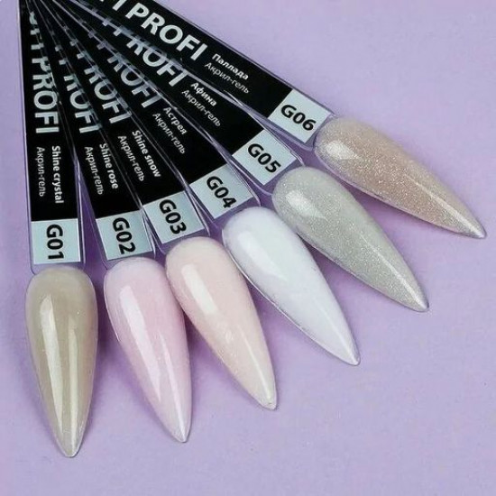 Акрил-гель для нігтів Tufi Profi Premium Acrylic Gel UV/LED, G06 Палада, 15 г Акрил-гель для нігтів Tufi Profi Premium Acrylic Gel UV/LED, G06 Палада, 15 г