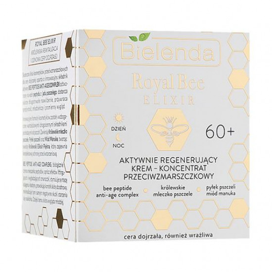 Активно регенерирующий крем для лица Bielenda Royal Bee Elixir 60+ Face Care против морщин, 50 мл
Активно регенерирующий крем для лица Bielenda Royal Bee Elixir 60+ Face Care против морщин, 50 мл