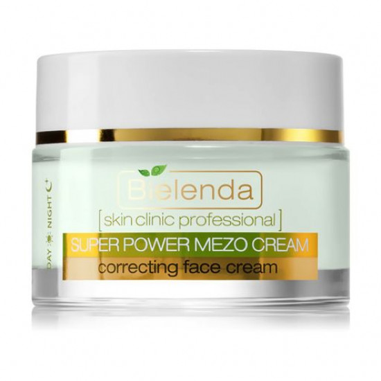 Активний коригуючий крем для обличчя Bielenda Skin Clinic Professional з мигдальною та лактобіоновою кислотою, 50 мл Активний коригуючий крем для обличчя Bielenda Skin Clinic Professional з мигдальною та лактобіоновою кислотою, 50 мл
