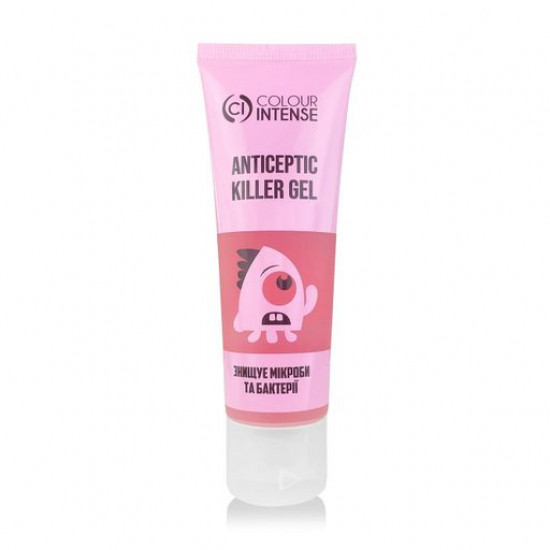 Antiseptic gel for hands of Colour Intense Anticeptic Killer Gel Strawberry, 60% of alcohol, 50 ml Antiseptic gel for hands of Colour Intense Anticeptic Killer Gel Strawberry, 60% of alcohol, 50 ml