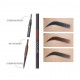 Автоматичний олівець для брів Focallure 3 in 1 Eyebrow Pen 01 Gray Brown, 1 г Автоматичний олівець для брів Focallure 3 in 1 Eyebrow Pen 01 Gray Brown, 1 г