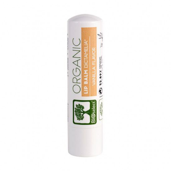 Balm for lips of BIOselect Lip Balm with aroma of vanilla, 4.4 g Balm for lips of BIOselect Lip Balm with aroma of vanilla, 4.4 g