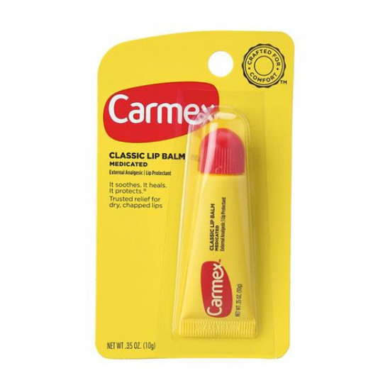 Balm for lips of Carmex Lip Balm Tube Classic Spf 15, 10 g Balm for lips of Carmex Lip Balm Tube Classic Spf 15, 10 g