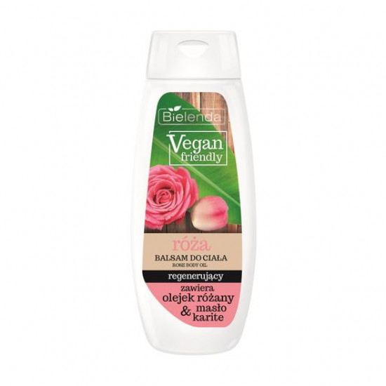 The balm for a body of Bielenda VEGAN FRIENDLY restoring a rose, 400 ml The balm for a body of Bielenda VEGAN FRIENDLY restoring a rose, 400 ml