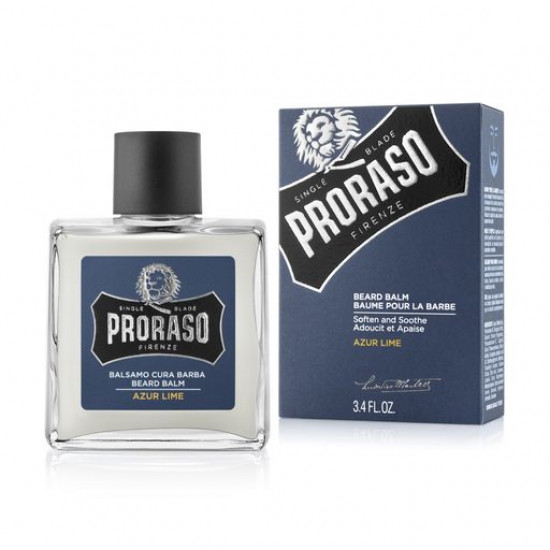 Balm for care for a beard of Proraso Azur Lime, 100 ml Balm for care for a beard of Proraso Azur Lime, 100 ml