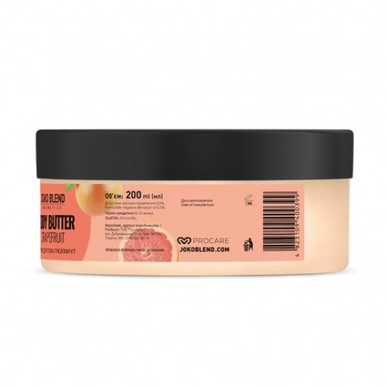Баттер для тіла Joko Blend Grapefruit, 200 мл Баттер для тіла Joko Blend Grapefruit, 200 мл